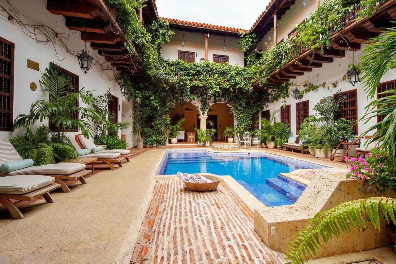 Hotel Boutique Casa Del Arzobispado Cartagena ภายนอก รูปภาพ