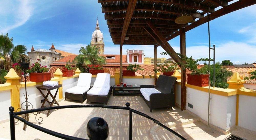 Hotel Boutique Casa Del Arzobispado Cartagena ภายนอก รูปภาพ