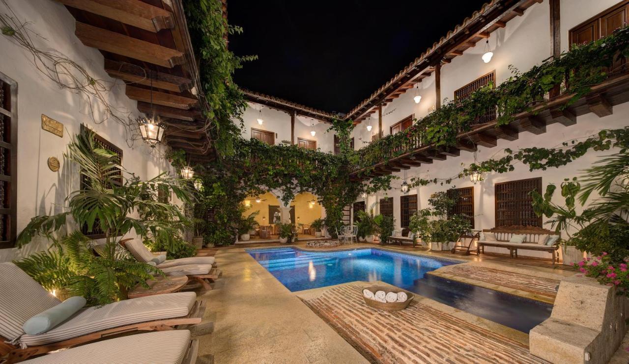 Hotel Boutique Casa Del Arzobispado Cartagena ภายนอก รูปภาพ