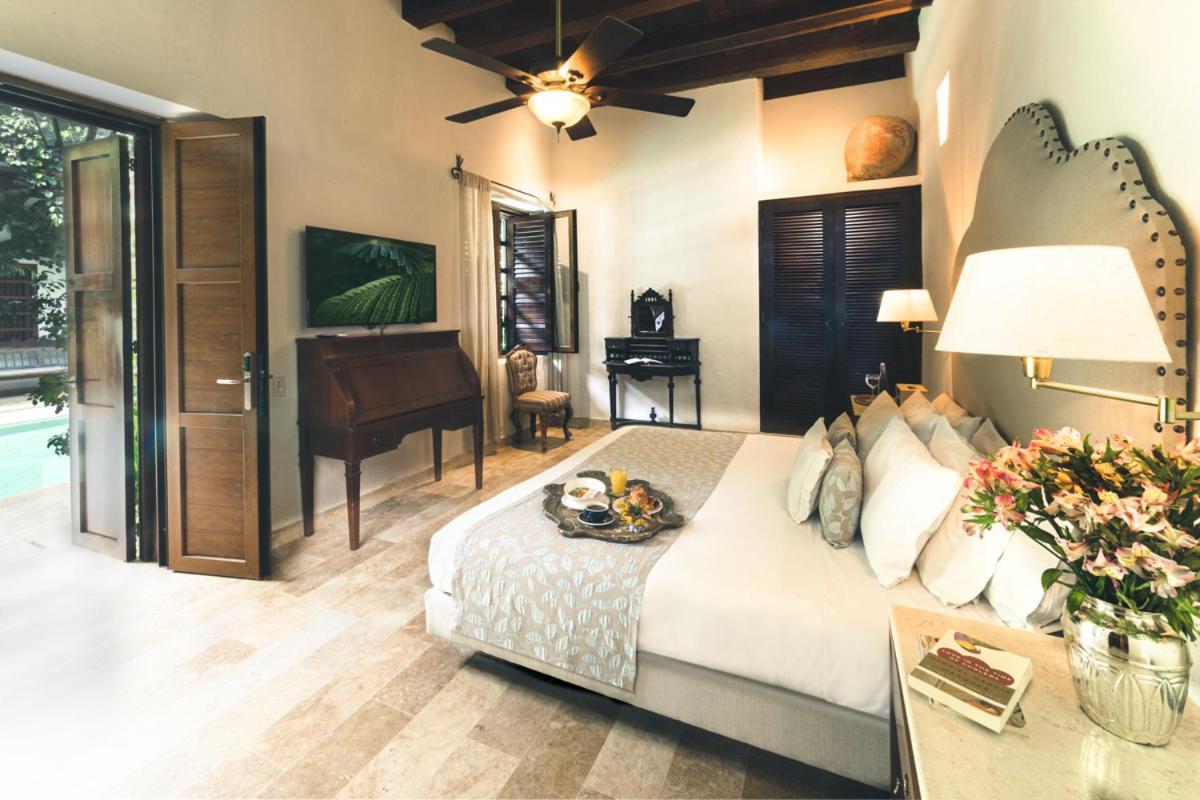 Hotel Boutique Casa Del Arzobispado Cartagena ภายนอก รูปภาพ