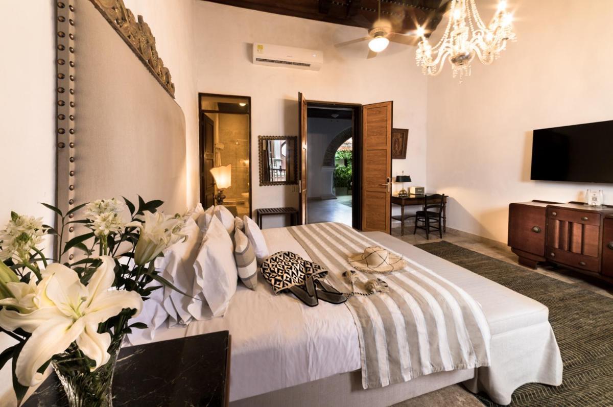 Hotel Boutique Casa Del Arzobispado Cartagena ภายนอก รูปภาพ